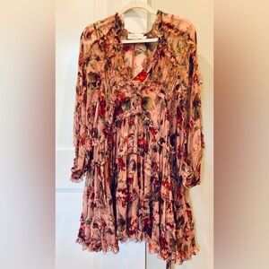 Zimmerman minidress, silk floral